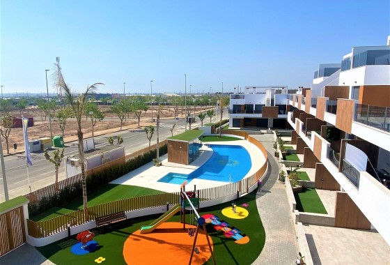 Bungalow - New Build - Pilar de la Horadada - Polideportivo