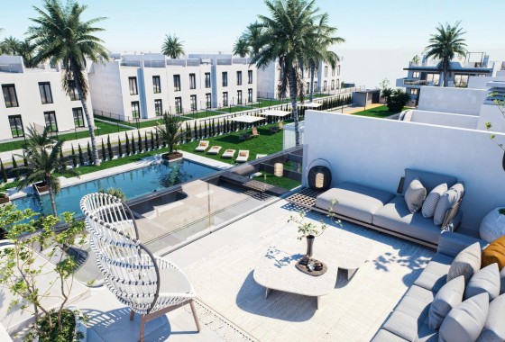 Bungalow - Nouvelle construction - Pilar de la Horadada - pueblo