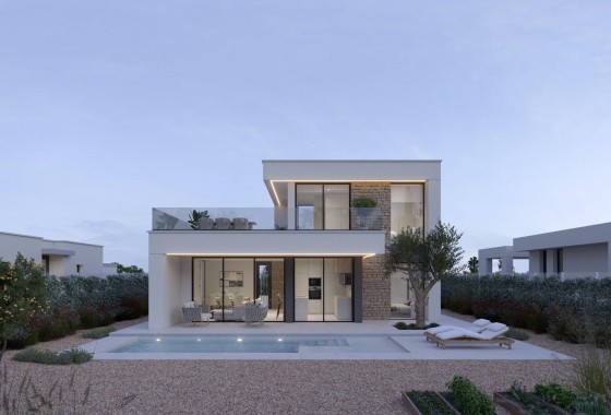 Detached Villa - New Build - Fuente alamo de Murcia - 123N-44900