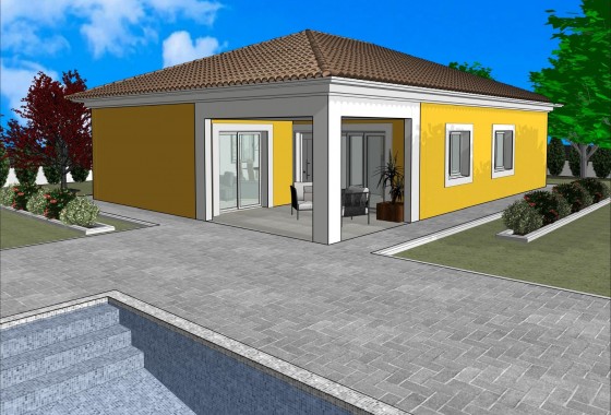 Detached Villa - New Build - Pinoso - 123N-23155