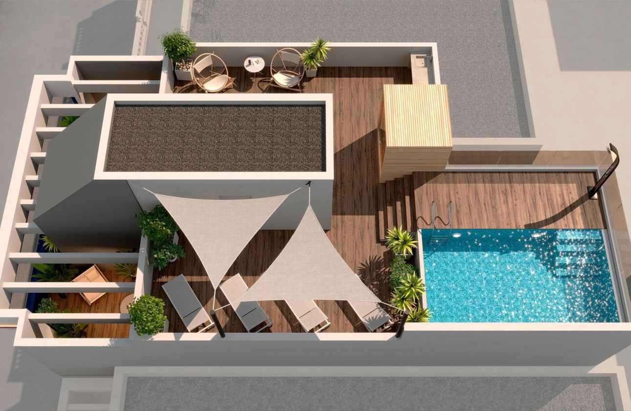 New Build - Apartment - Torrevieja - Playa del Acequión