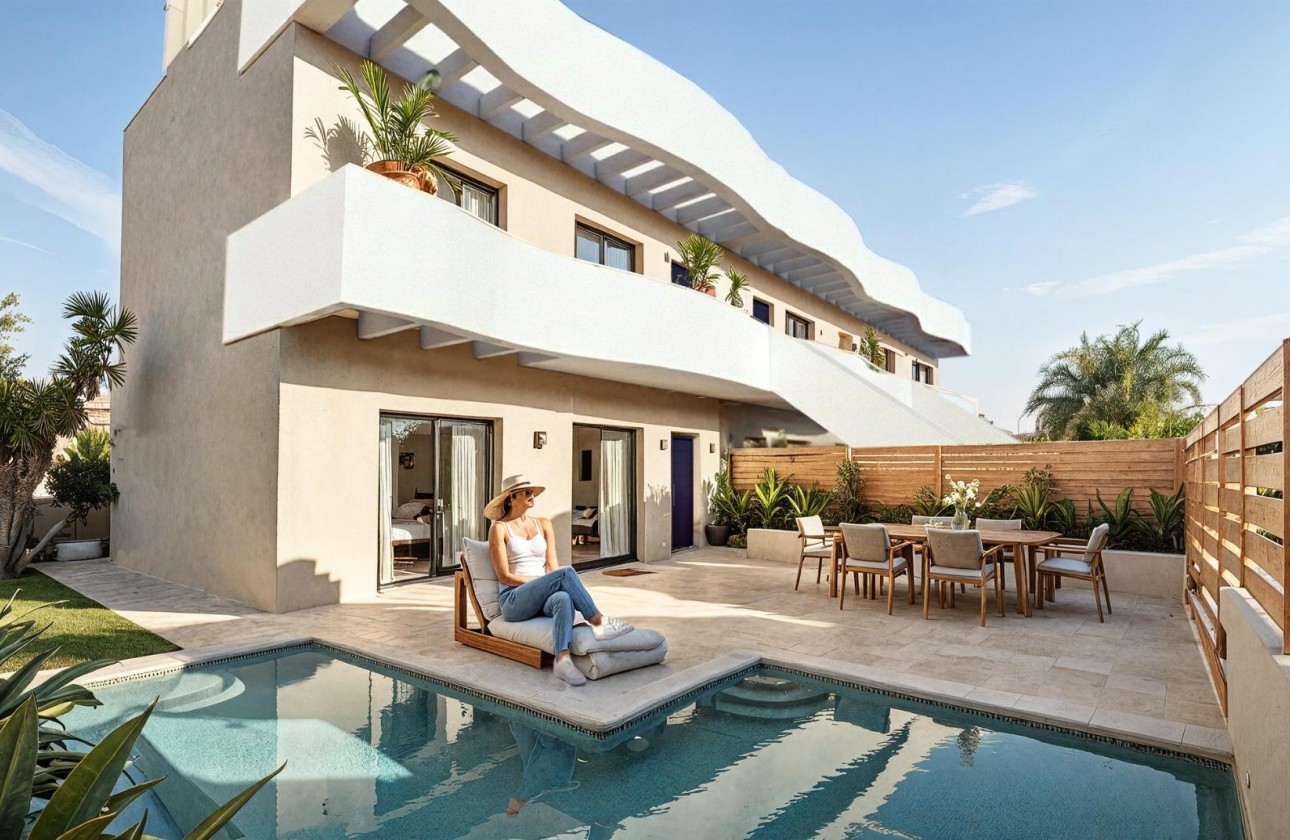 New Build - Bungalow - Pilar de la Horadada - parques de Andromeda