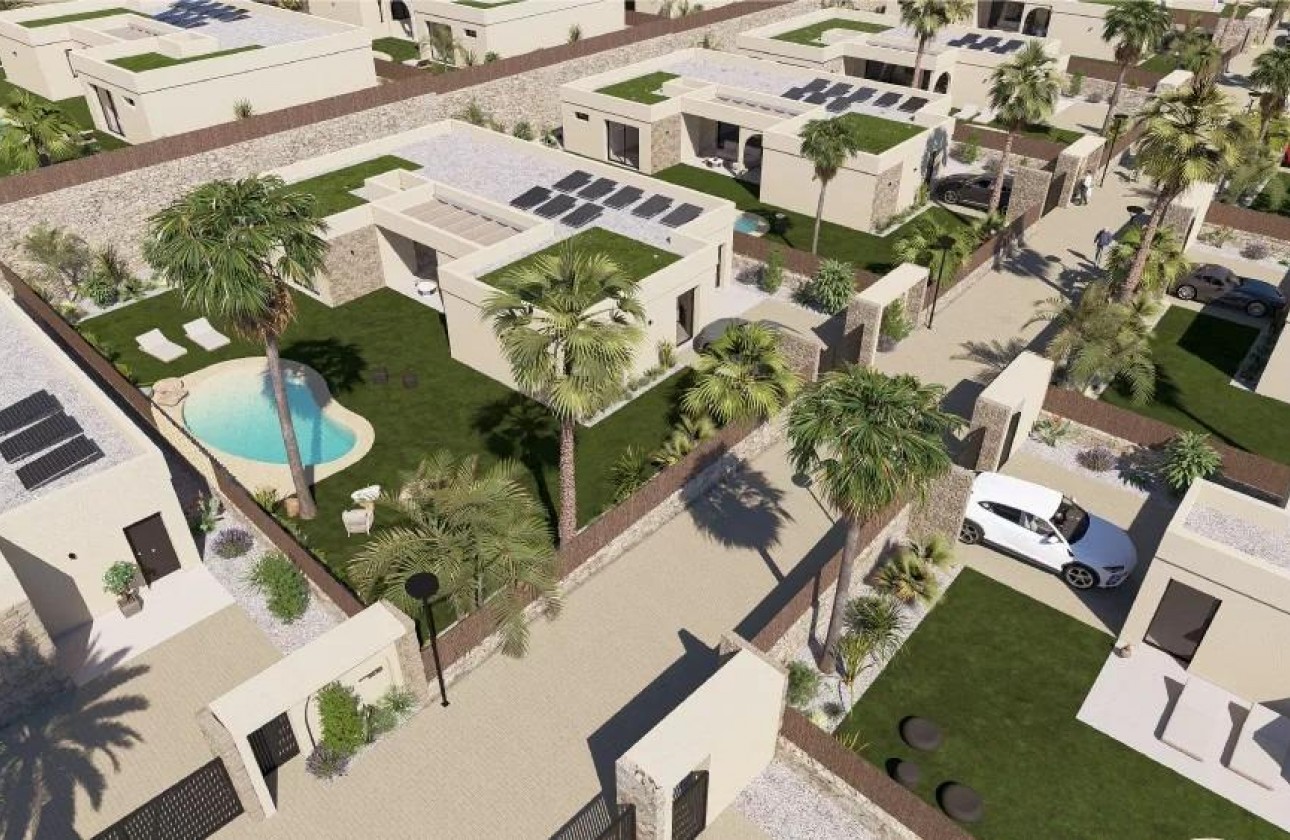New Build - Detached Villa - BAÑOS Y MENDIGO - Altaona golf and country village
