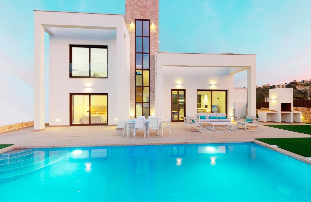 New Build - Detached Villa - Finestrat - Campana garden