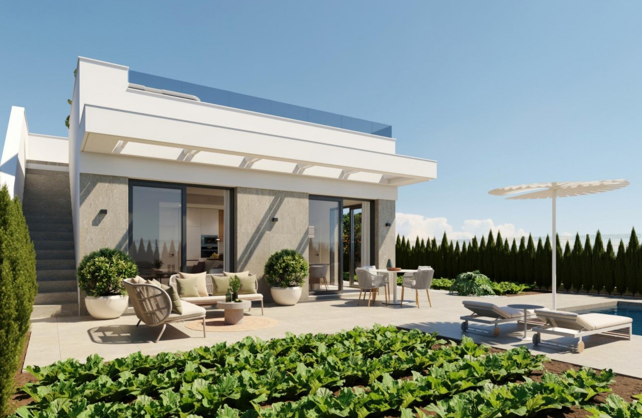 New Build - Detached Villa - Fuente alamo de Murcia - Hacienda Del Álamo Golf