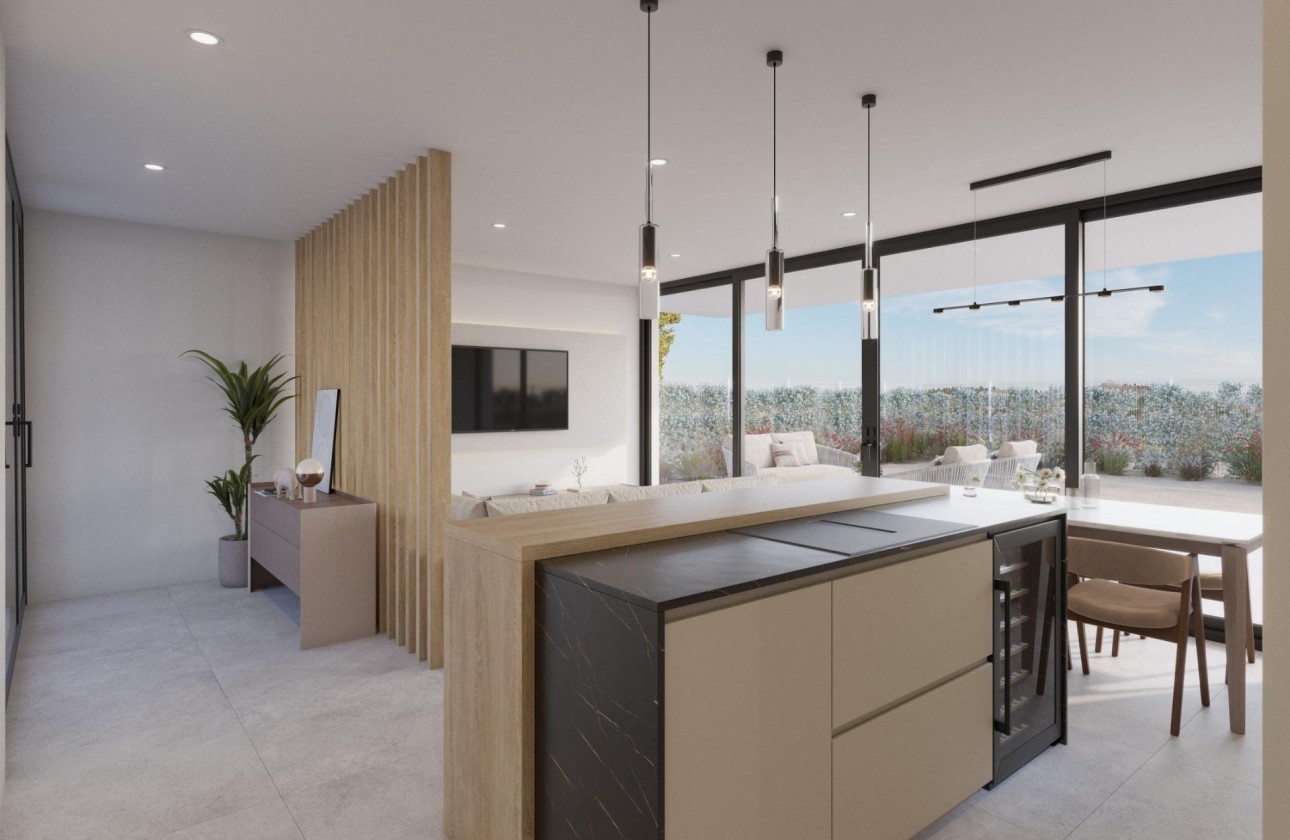 New Build - Detached Villa - Fuente alamo de Murcia - Hacienda Del Álamo Golf