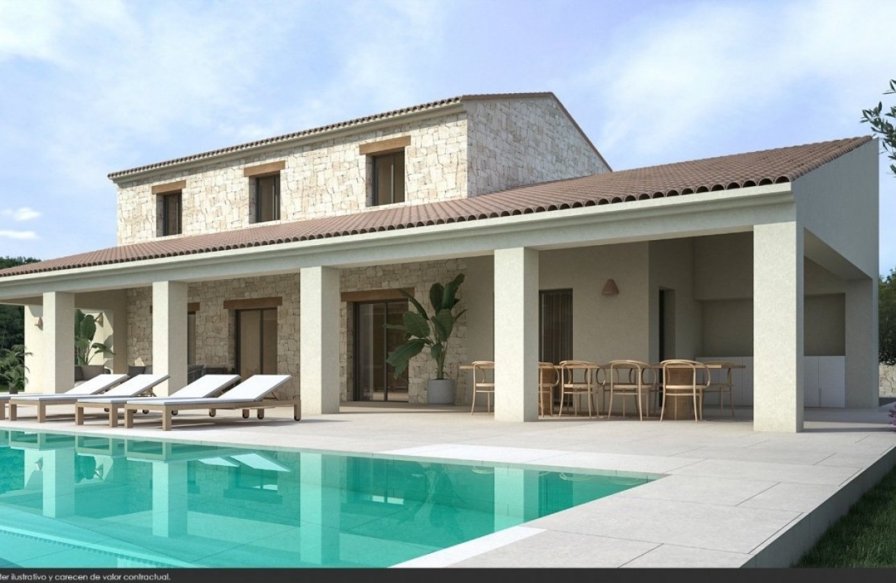 New Build - Detached Villa - Moraira - Benirrama