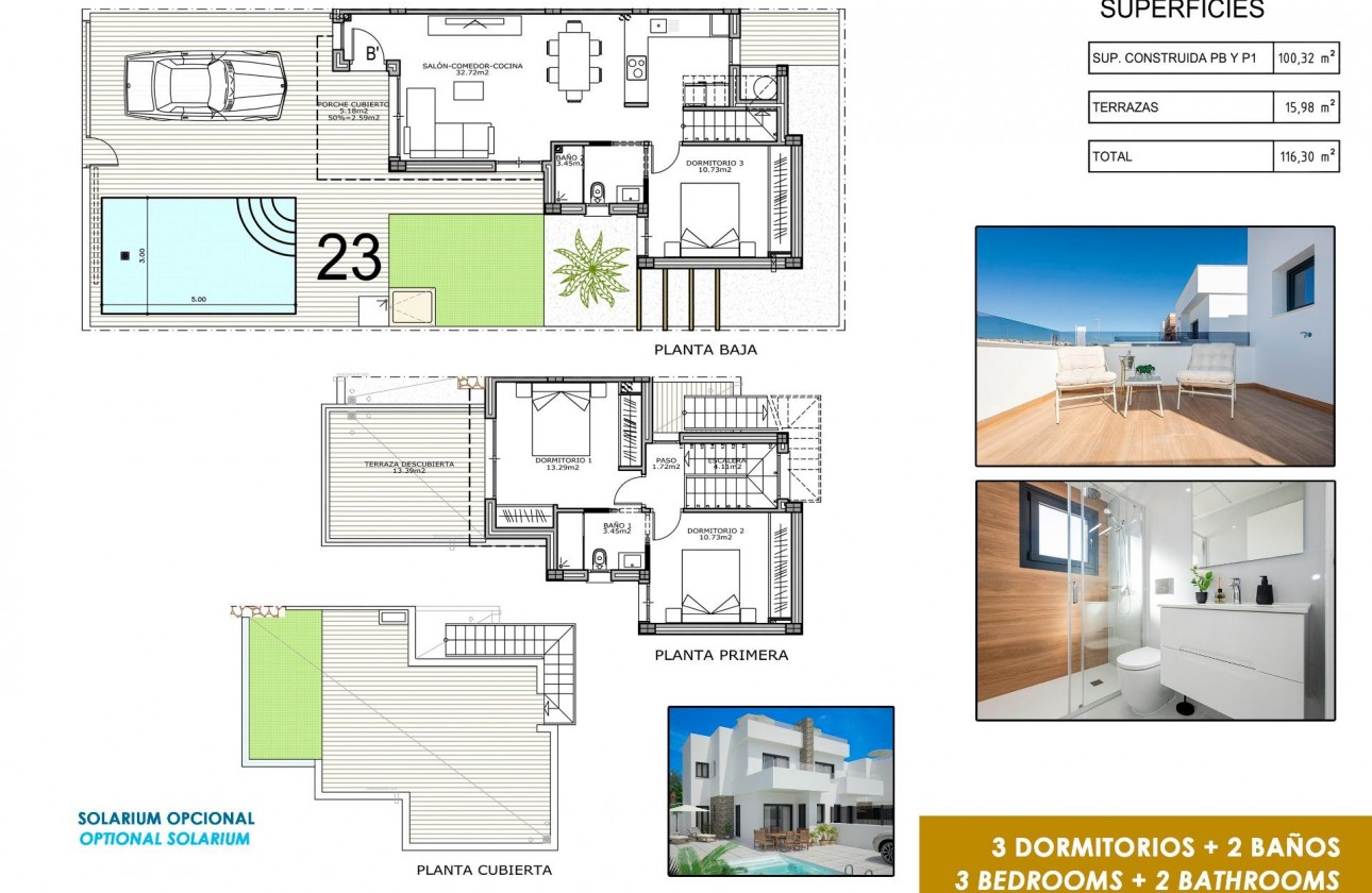 New Build - Detached Villa - Orihuela Costa - Vistabella Golf