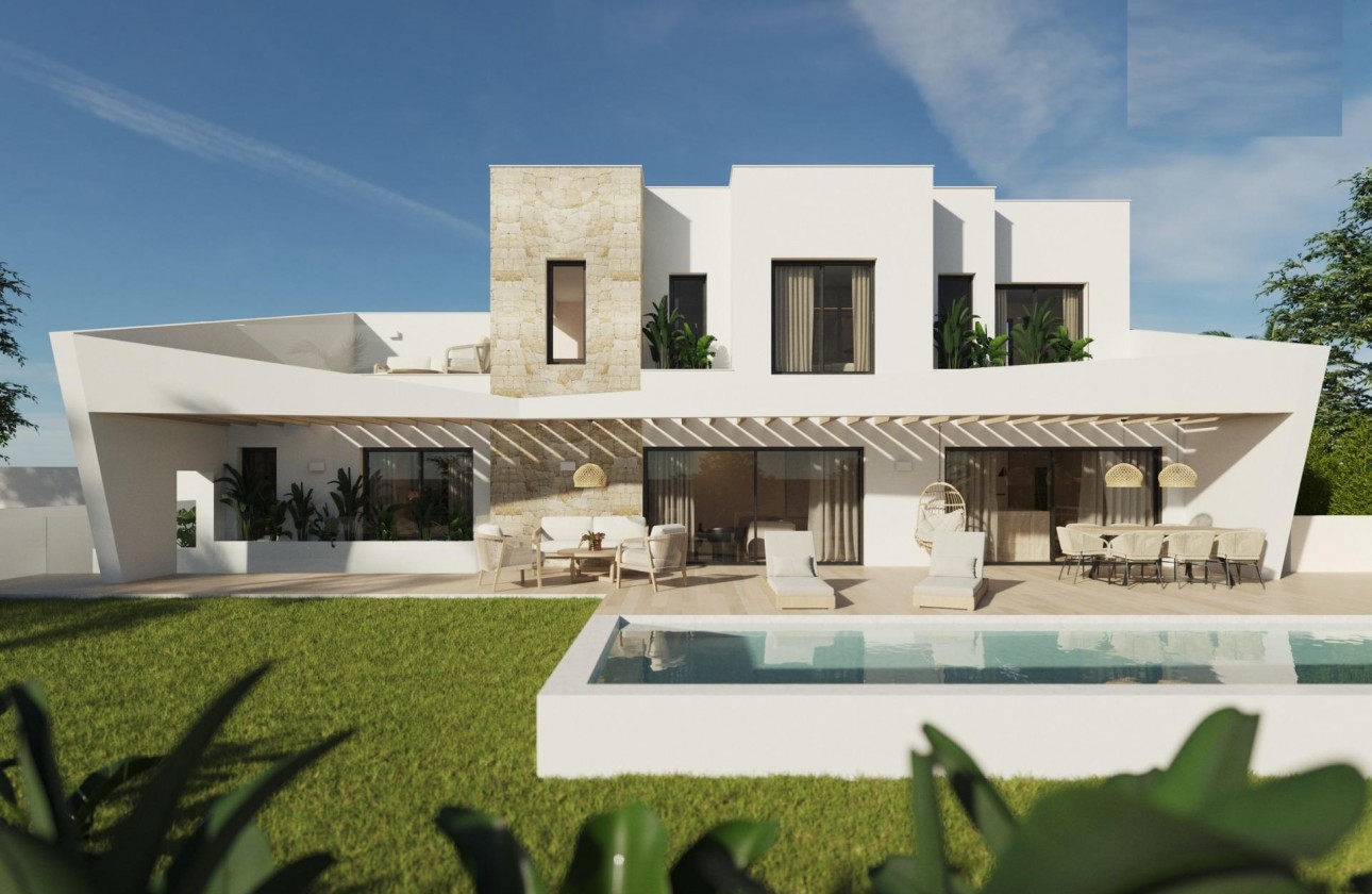 New Build - Detached Villa - Polop - Alberca