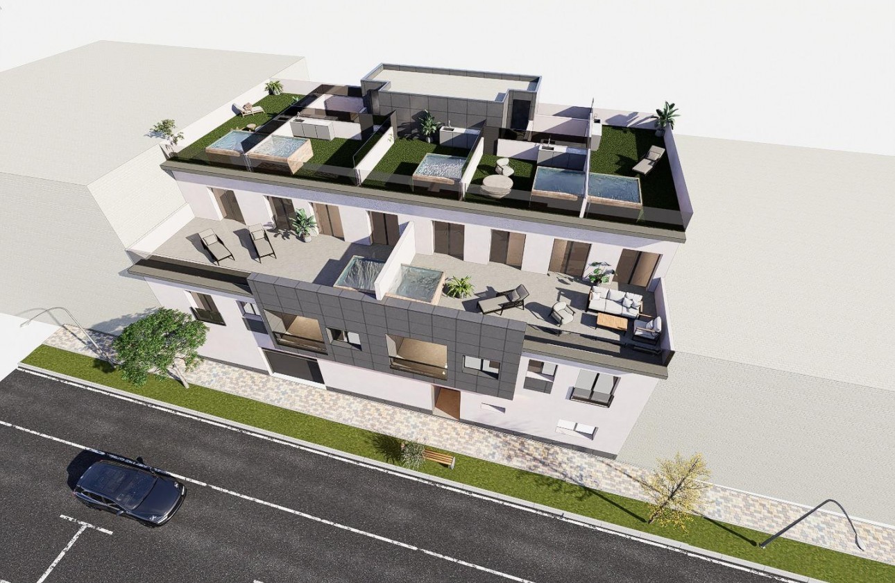 New Build - Penthouse - Pilar de la Horadada - pueblo