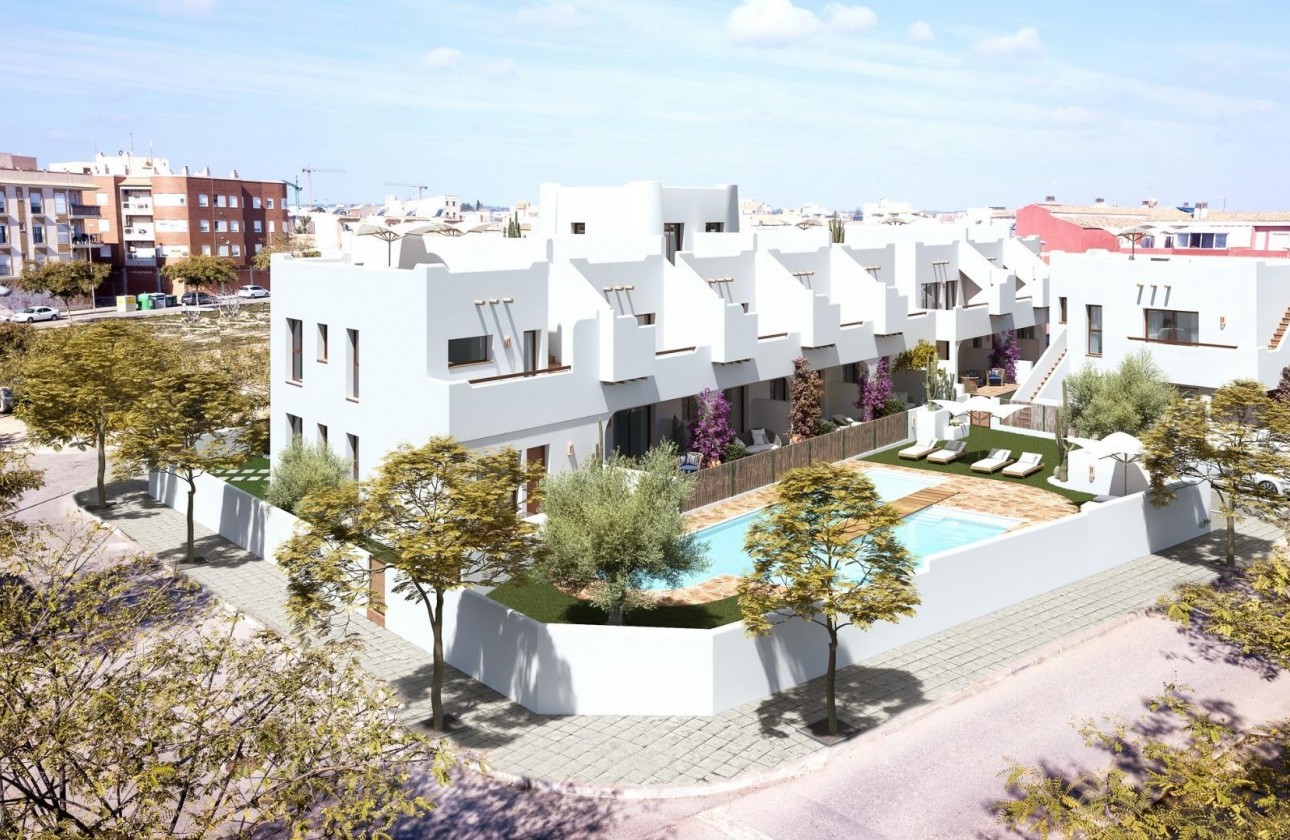 New Build - Townhouse - Pilar de la Horadada - pueblo