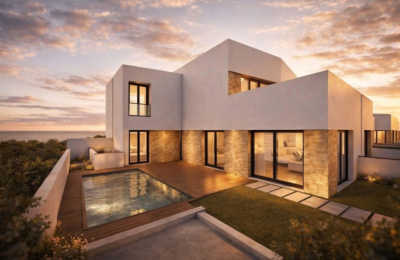 Nouvelle construction - Maison mitoyenne - Bigastro - Loma Alta