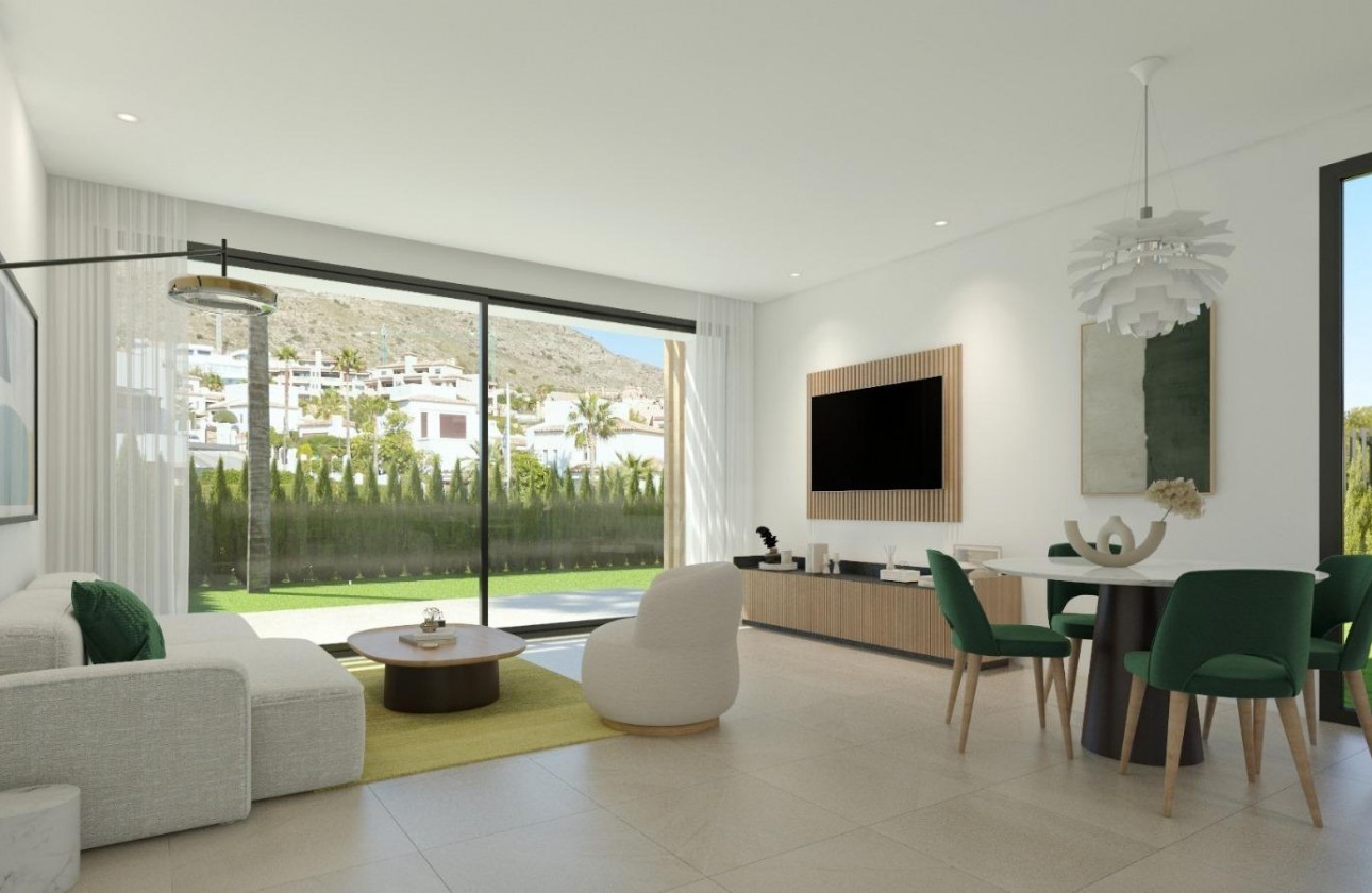 Nouvelle construction - Maison mitoyenne - Finestrat - Sierra cortina