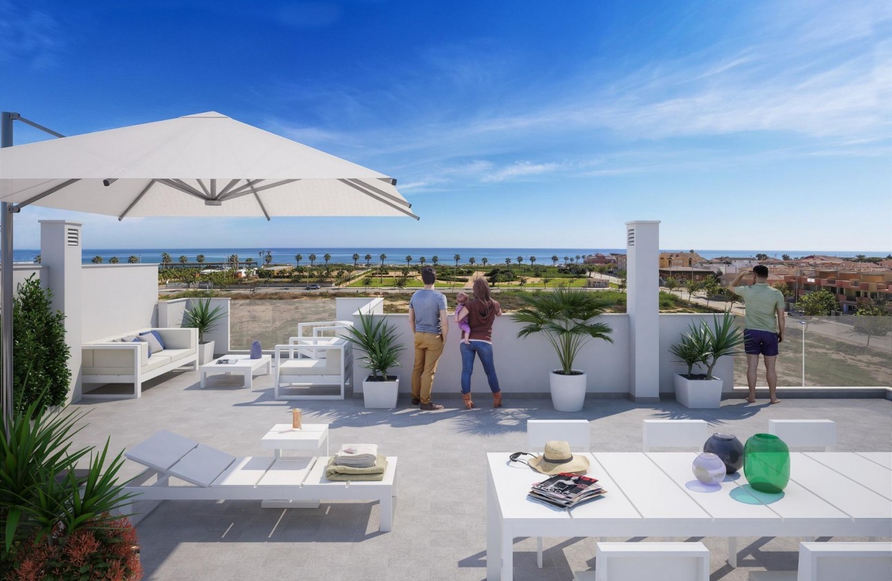 Nouvelle construction - Maison mitoyenne - Pilar de la Horadada - El Mojón