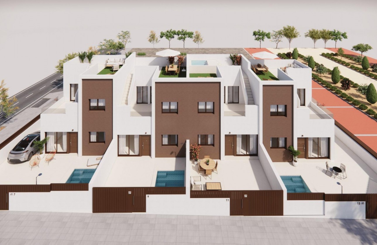 Nouvelle construction - Maison mitoyenne - Pilar de la Horadada