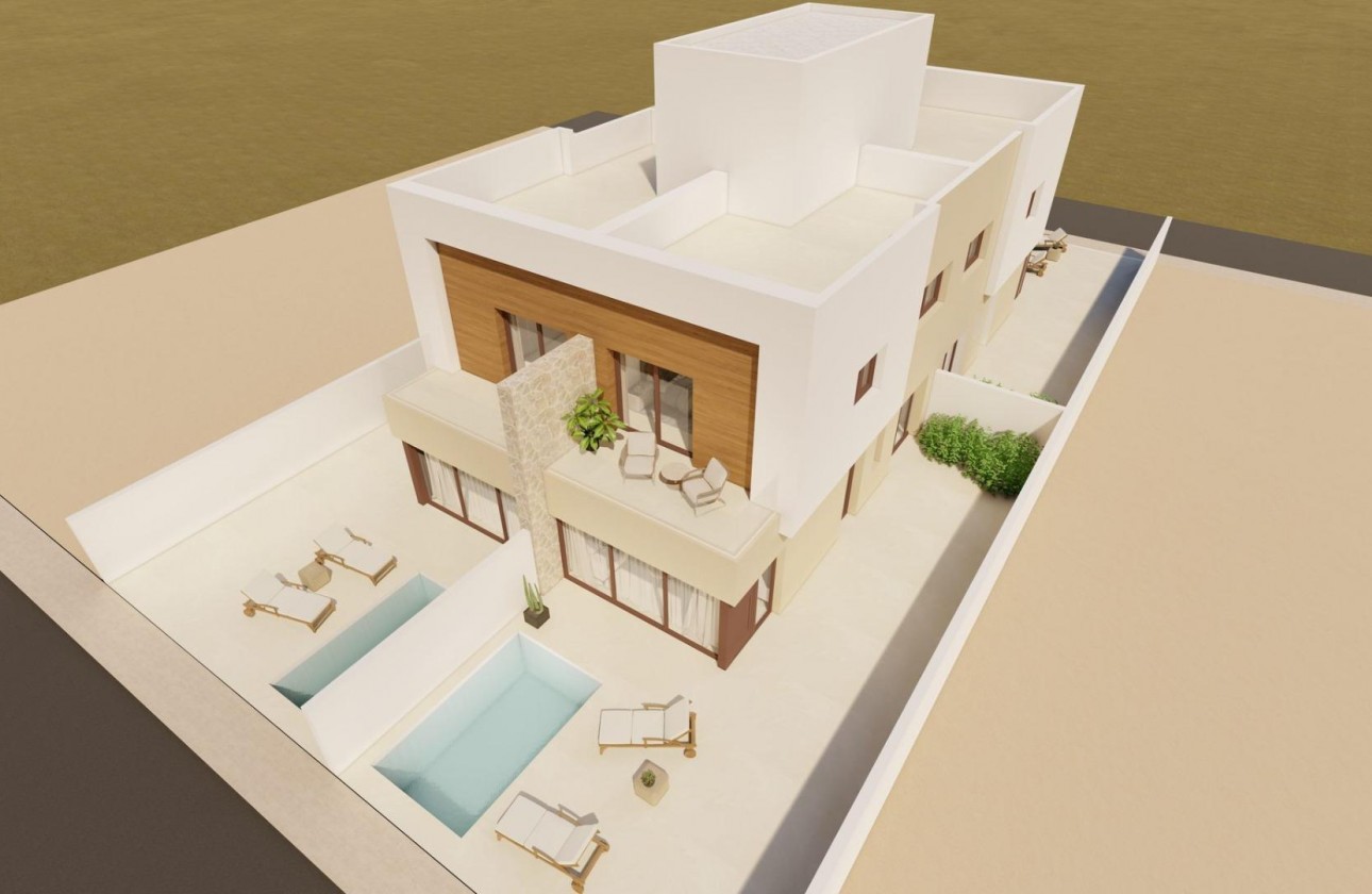 Nouvelle construction - Maison mitoyenne - San Javier - pueblo