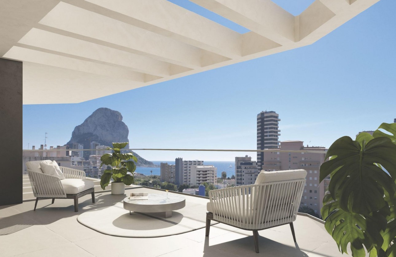 Obra nueva - Apartamento - Calpe - Playa Cantal Roig