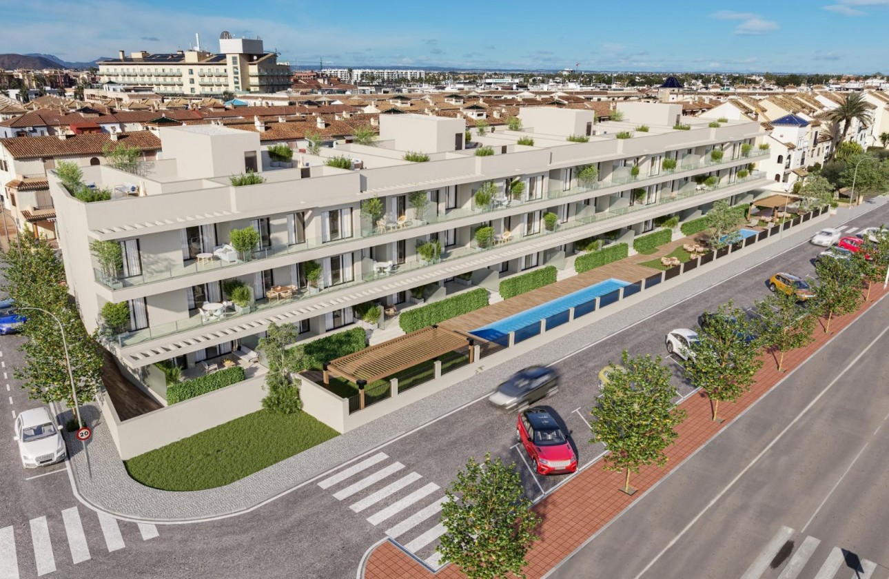 Obra nueva - Apartamento - Los Alcázares - Los Narejos