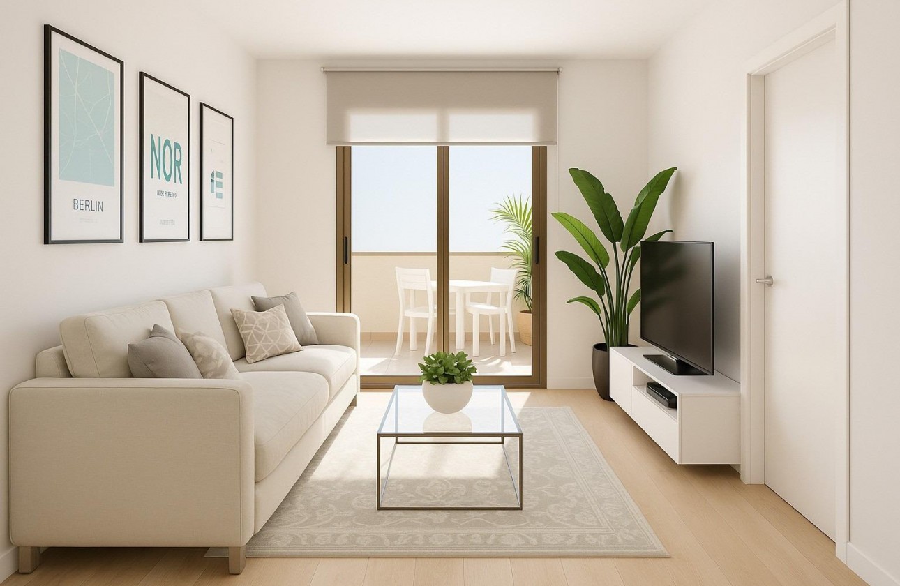 Obra nueva - Apartamento - Mazarron - Playa del Puerto