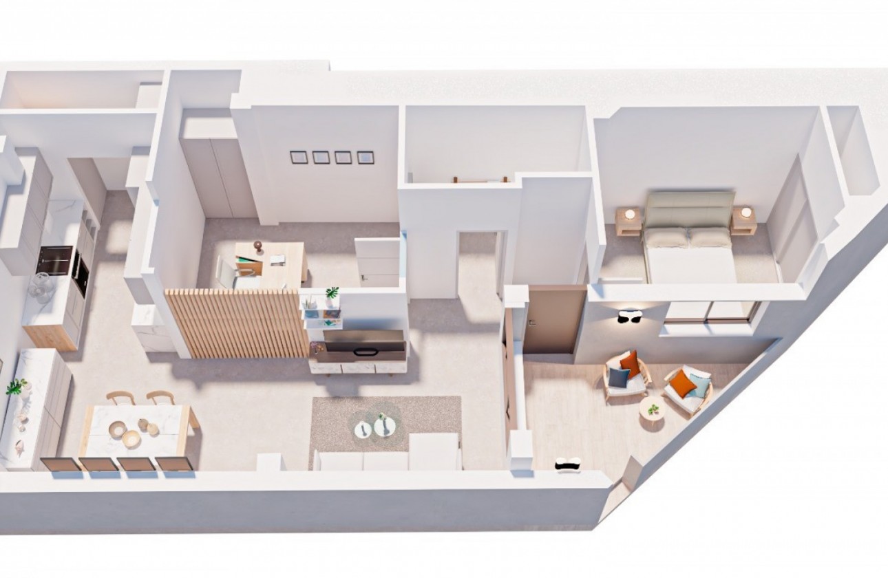 Obra nueva - Apartamento - Pilar de la Horadada