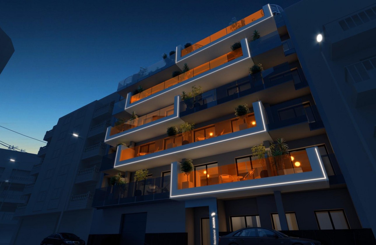 Obra nueva - Apartamento - Torrevieja - Centro