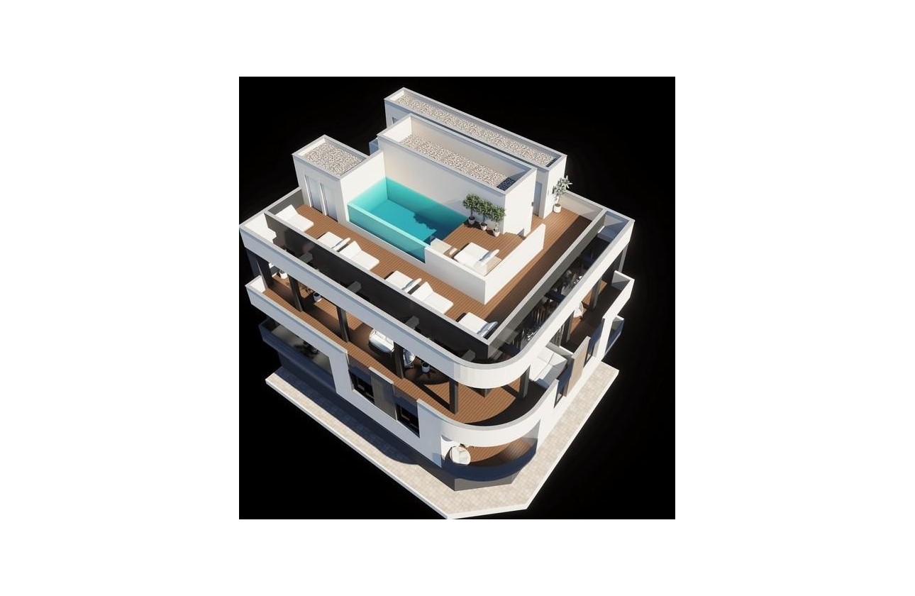 Obra nueva - Apartamento - Torrevieja - Centro