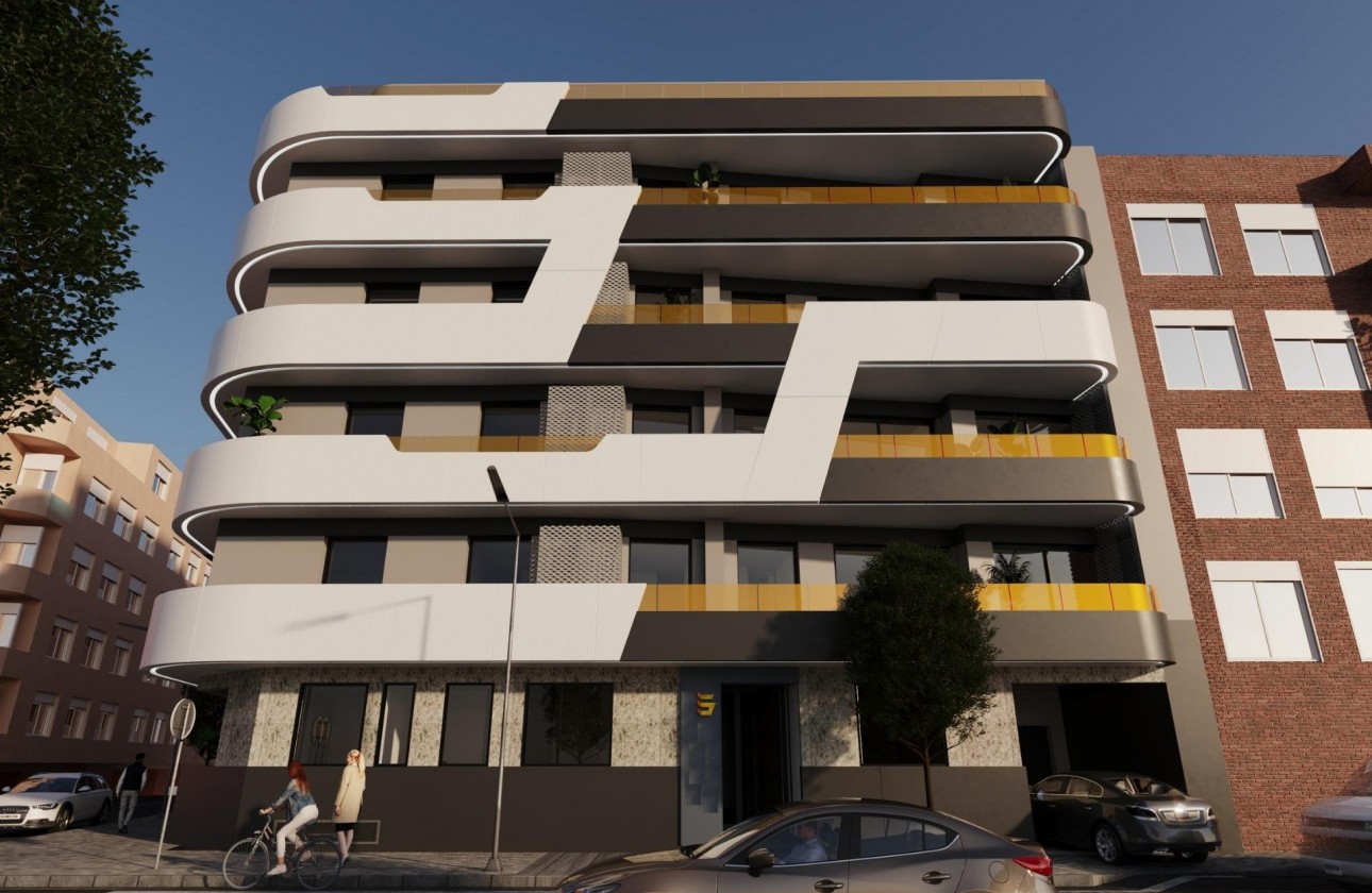 Obra nueva - Apartamento - Torrevieja - Centro