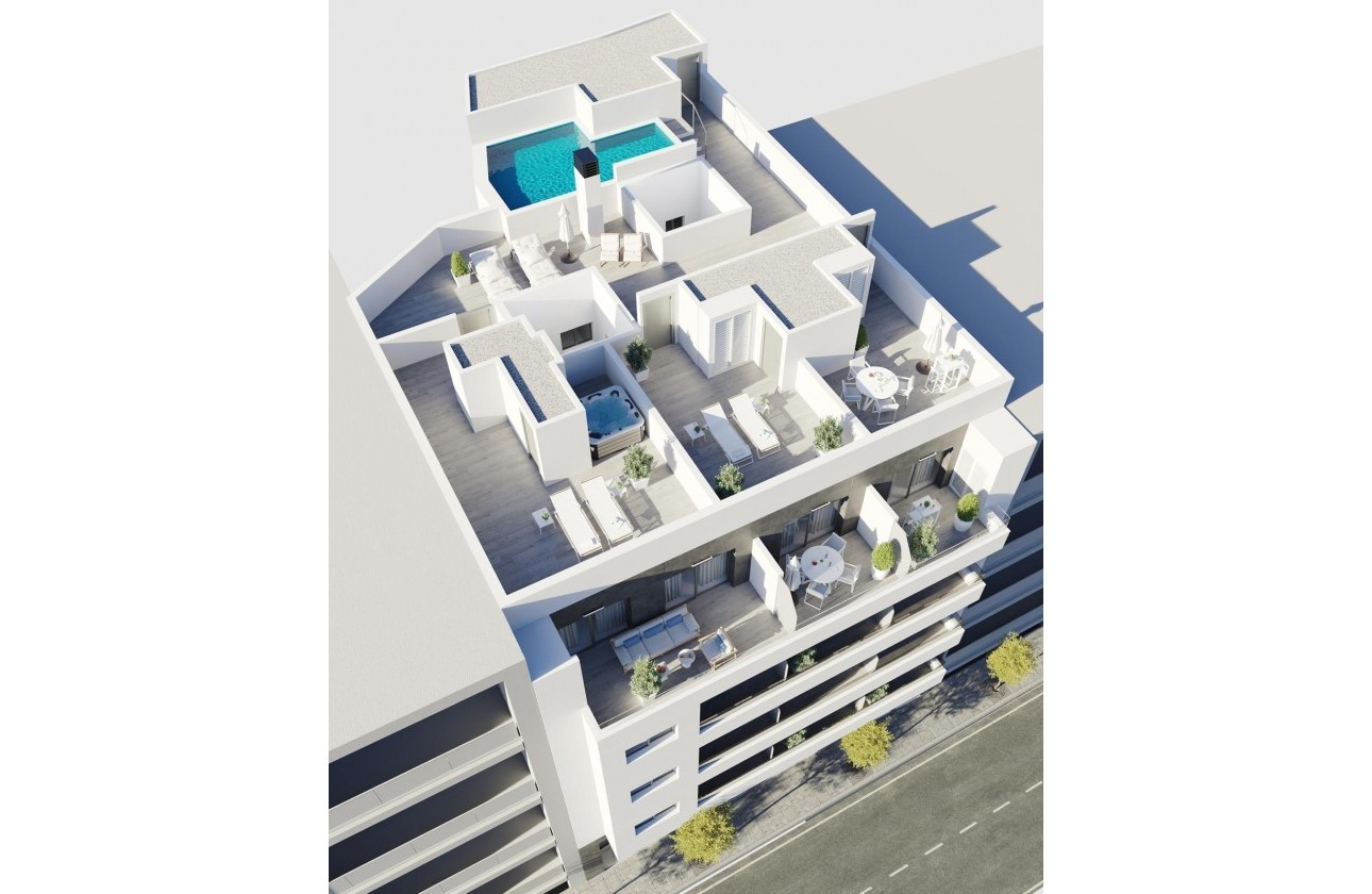 Obra nueva - Apartamento - Torrevieja - Centro