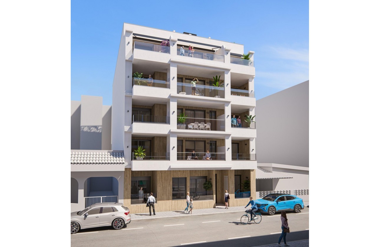 Obra nueva - Apartamento - Torrevieja - Playa de El Cura