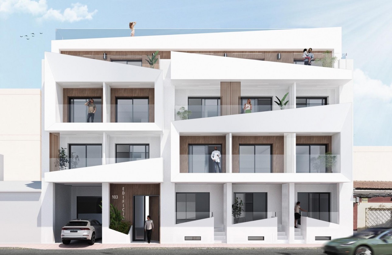 Obra nueva - Apartamento - Torrevieja - Playa del Cura