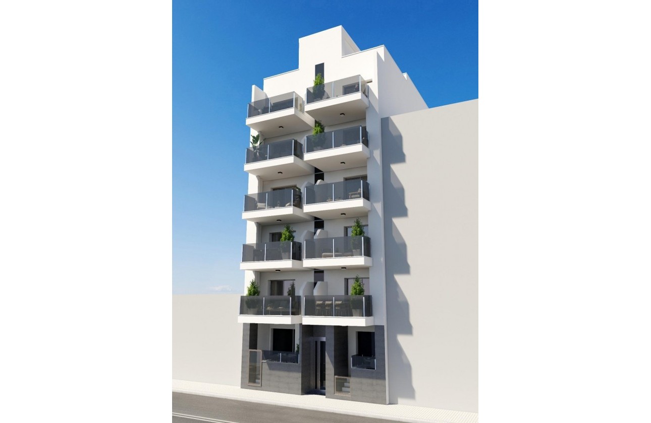 Obra nueva - Apartamento - Torrevieja - Playa del Cura