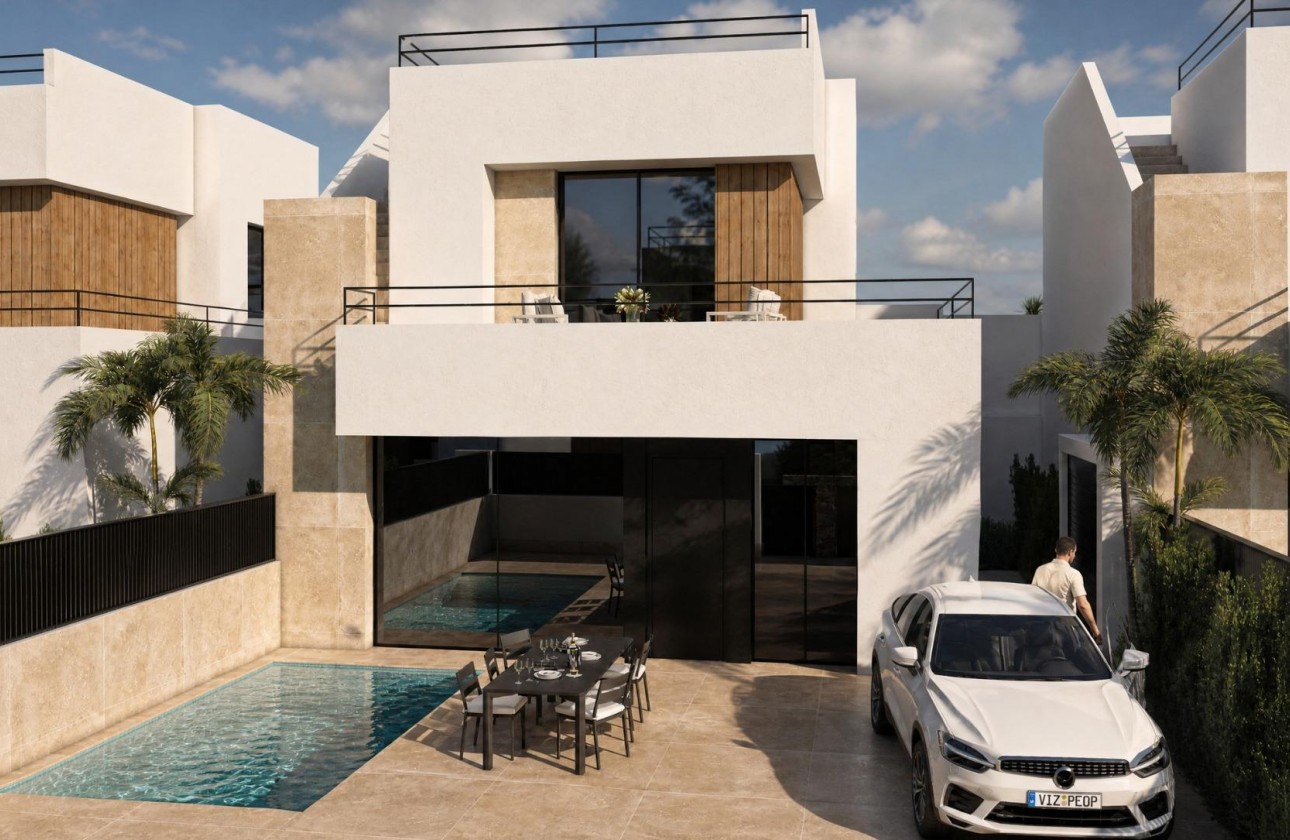 Obra nueva - Chalet - Alhama de Murcia - Condado de Alhama