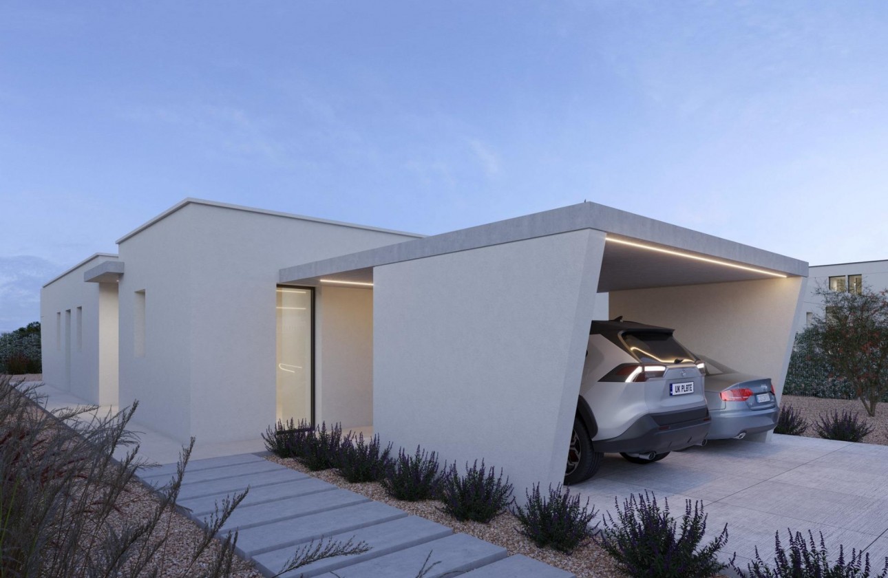 Obra nueva - Chalet - Fuente alamo de Murcia - Fuente Álamo