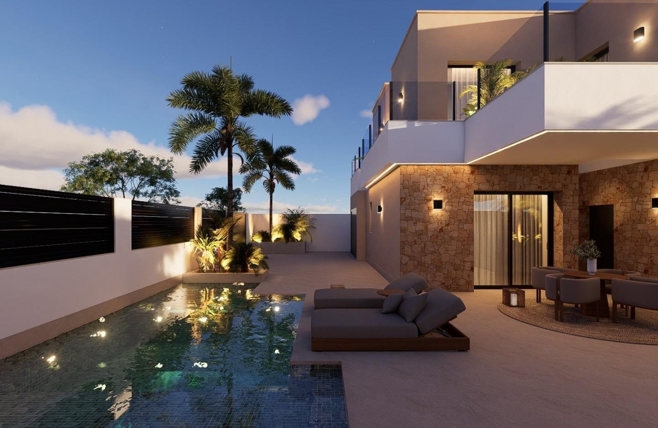 Obra nueva - Chalet - San Pedro del Pinatar - Los antolinos