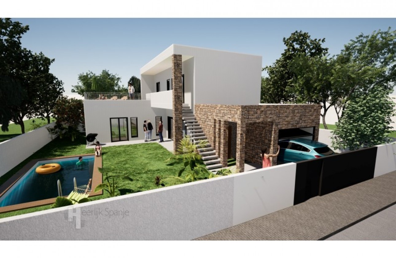 Obra nueva - Chalet - Santiago de la ribera - San Javier