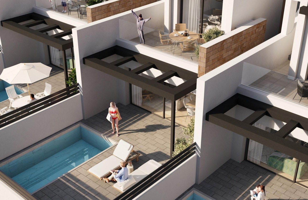 Obra nueva - Chalet - Torrevieja - Aguas nuevas 1