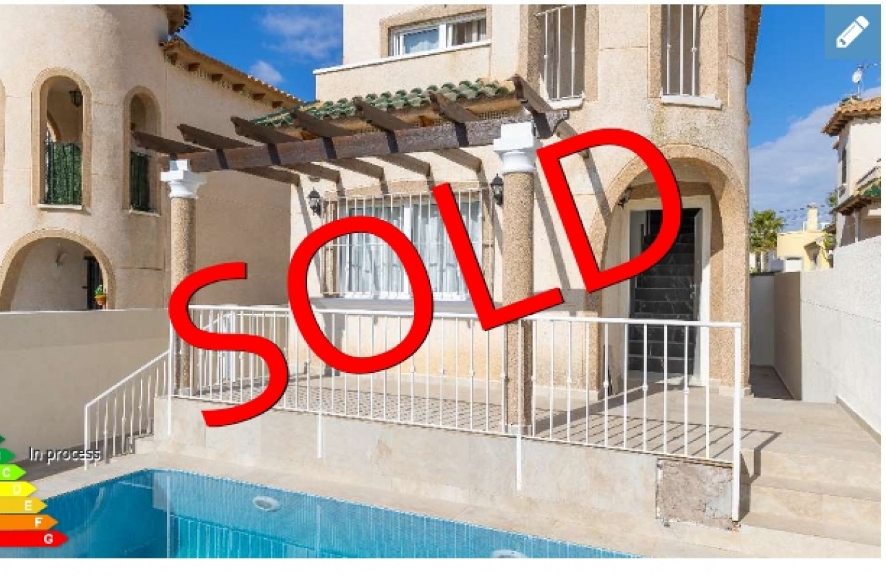 Resale - Detached Villa - Orihuela Costa