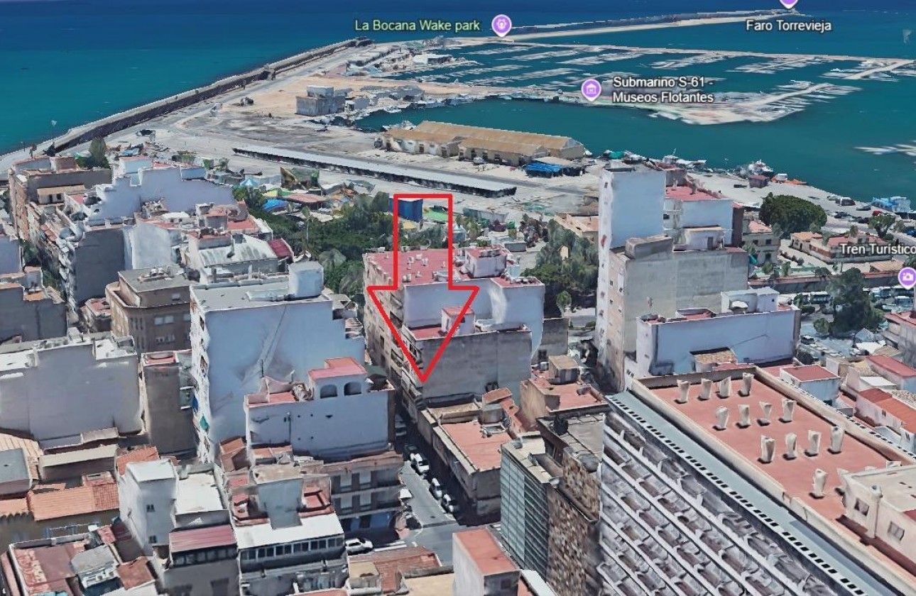 Revente - Appartement - Torrevieja - Centro - Muelle Pesquero