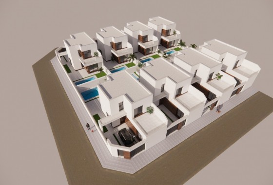 New Build - Detached Villa - La marina - Urbanization La Marina