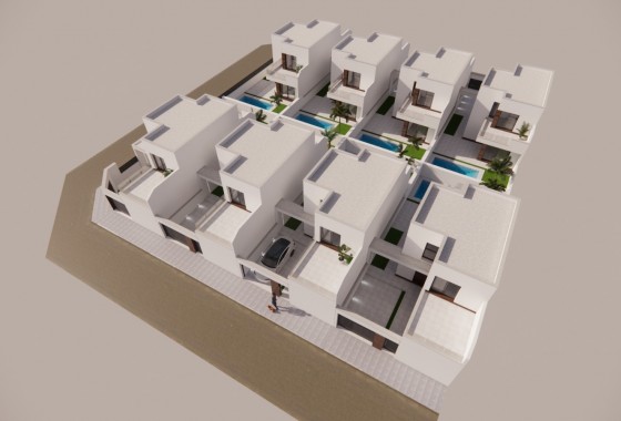 New Build - Detached Villa - La marina - Urbanization La Marina