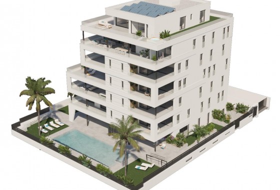 Obra nueva - Apartamento - Águilas - Puerto deportivo Juan Montiel