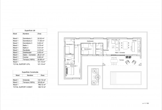 Obra nueva - Chalet - Pinoso - Lel