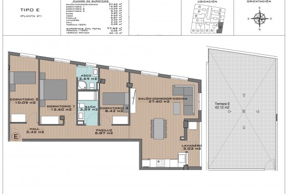 New Build - Penthouse - Algorfa - Pueblo