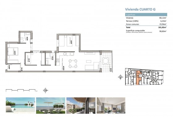 Nouvelle construction - Penthouse - Guardamar del Segura - Pueblo