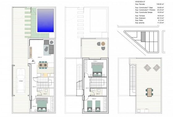 Obra nueva - Chalet - Los Alcázares - Playa la Concha