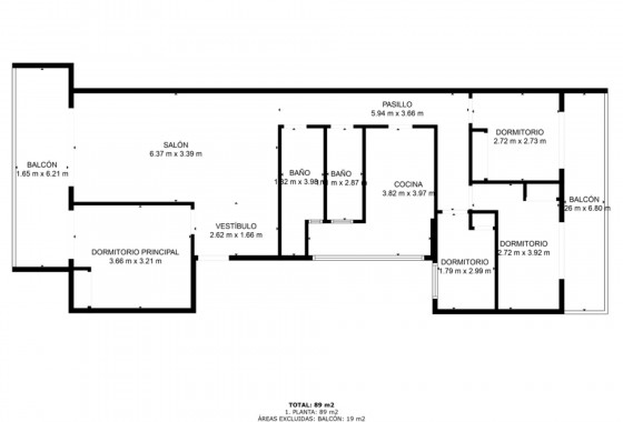 Revente - Appartement - Torrevieja - Playa del cura