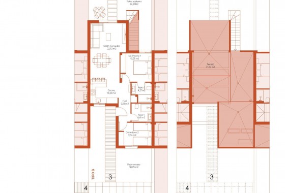 New Build - Townhouse - BAÑOS Y MENDIGO - Altaona Golf And Country Village