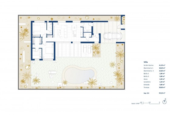 Obra nueva - Chalet - BAÑOS Y MENDIGO - Altaona Golf And Country Village