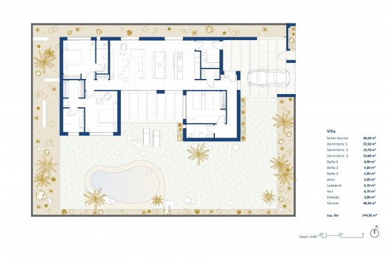 Obra nueva - Chalet - BAÑOS Y MENDIGO - Altaona Golf And Country Village