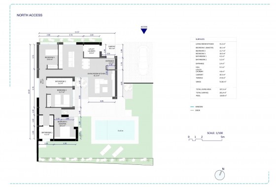 Obra nueva - Chalet - BAÑOS Y MENDIGO - Altaona Golf And Country Village